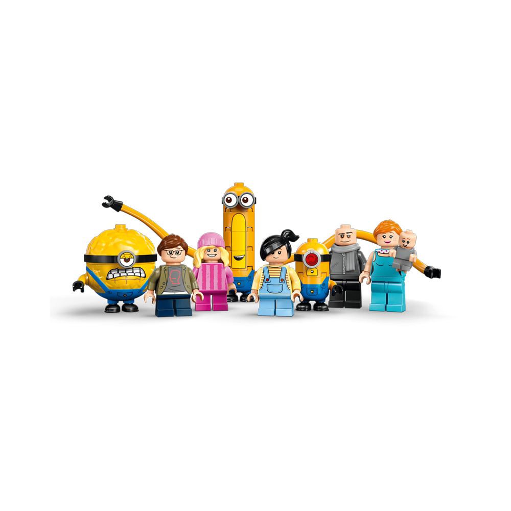 LEGO MINIONS AND GRU FAMILY MANSION DESPICABLE ME 4 75583 - 4