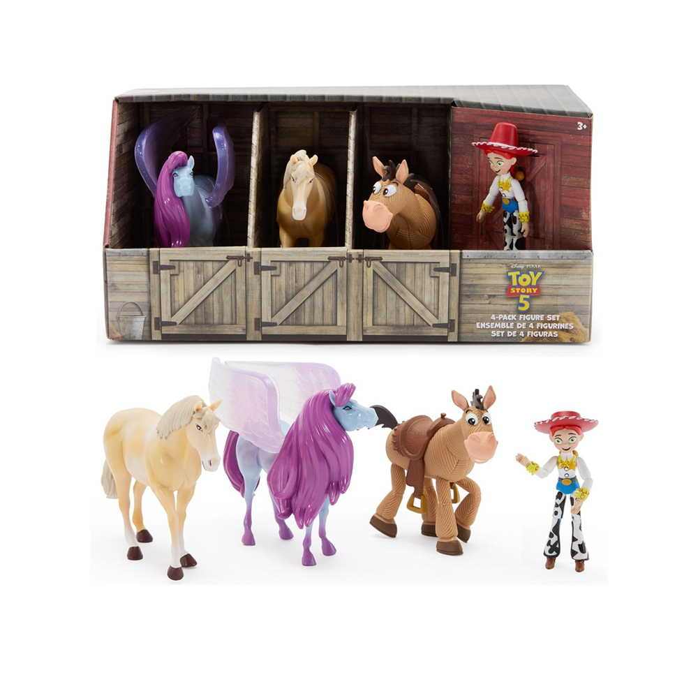 DISNEY STORE OFFICIAL JESSIE HORSE PLAY SET - 1