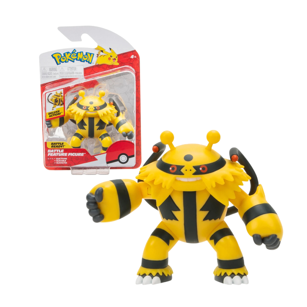 POKEMON FIGURA JAZWARES ELECTRICO ELECTIVIRE - 1