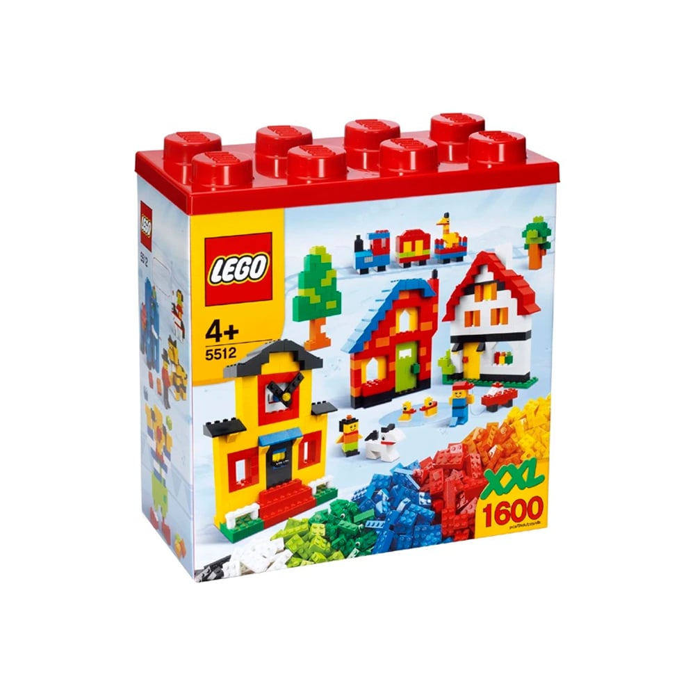 LEGO CLASSIC BRICKS AND HOUSES 1600 PIEZAS 5512 - 1