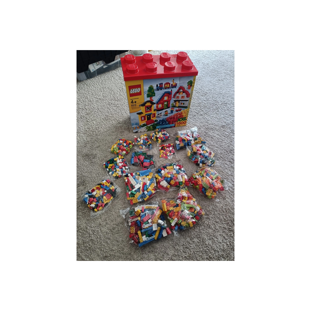 LEGO CLASSIC BRICKS AND HOUSES 1600 PIEZAS 5512 - 3