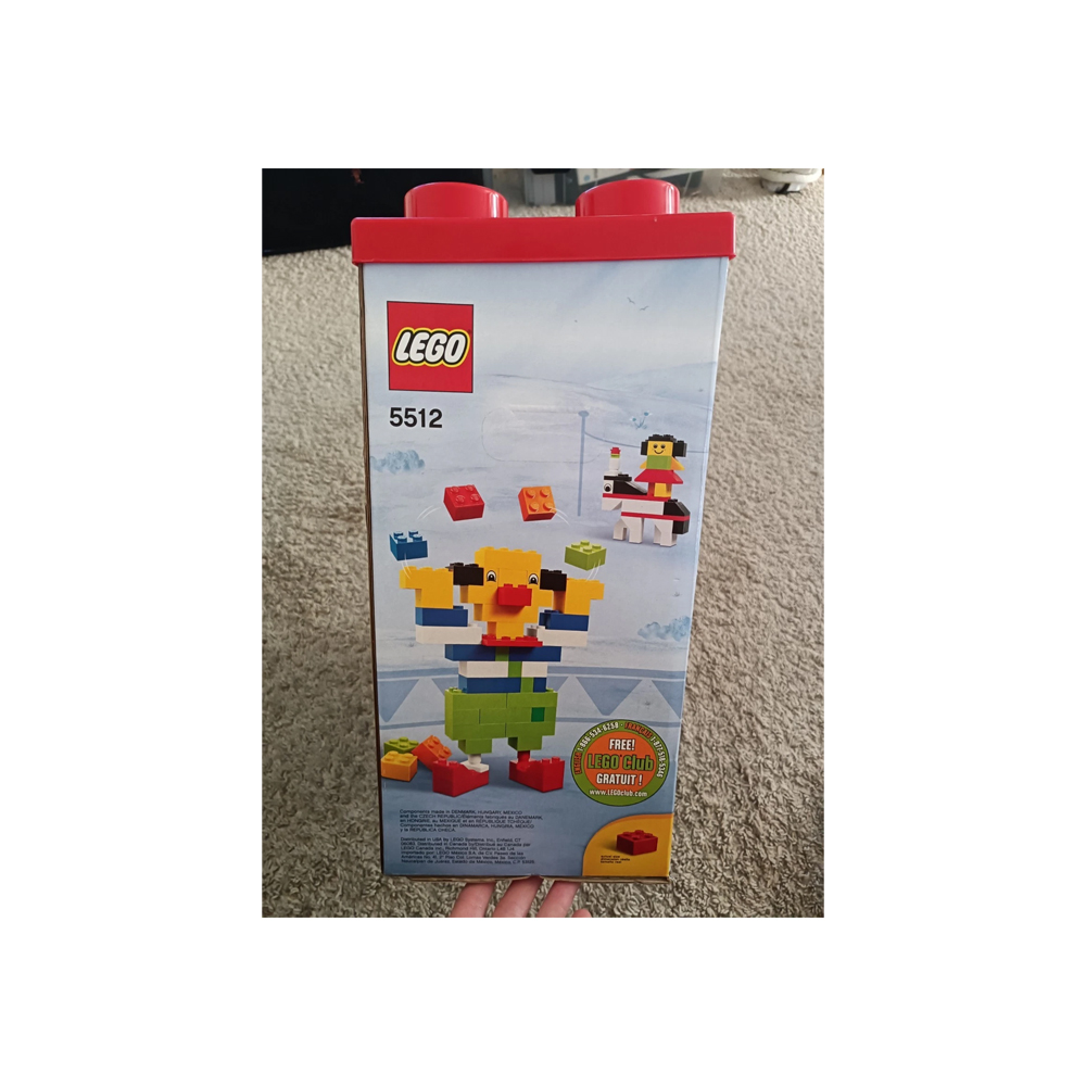 LEGO CLASSIC BRICKS AND HOUSES 1600 PIEZAS 5512 - 5