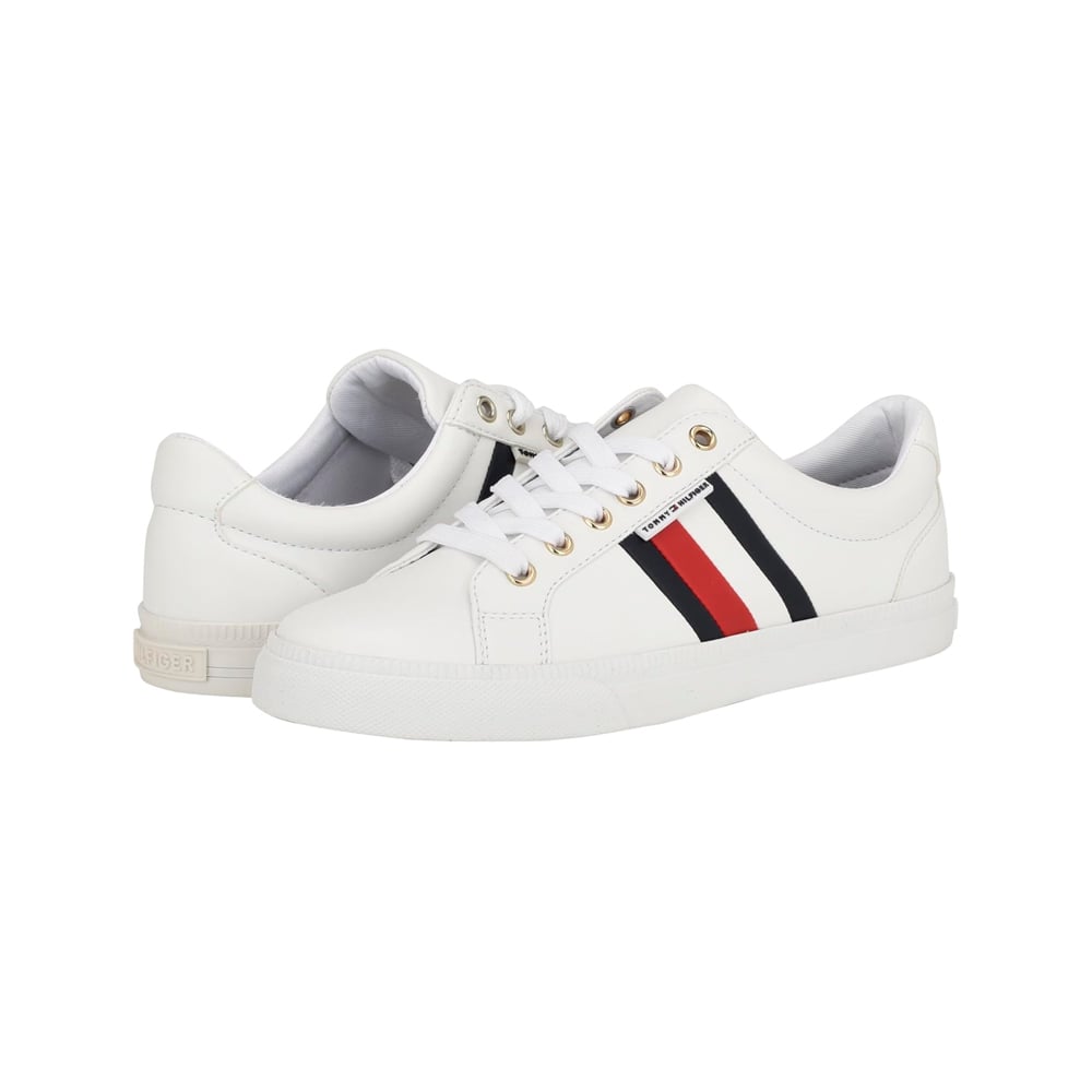 ZAPATILLA TOMMY HILFIGER DAMA LIGHTZ WHITE TALLA 5 - 6
