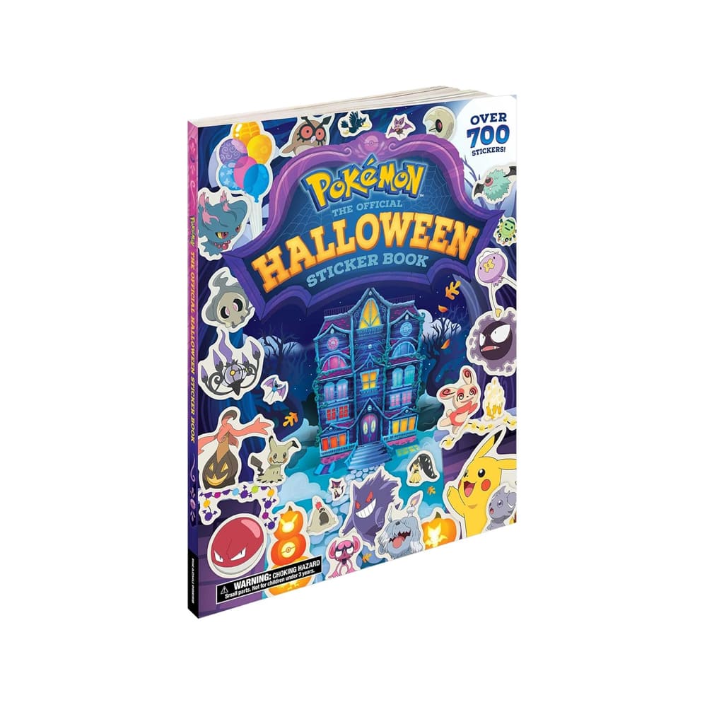 POKEMON HALLOWEEN THE OFFICIAL 700 STICKER BOOK - 1