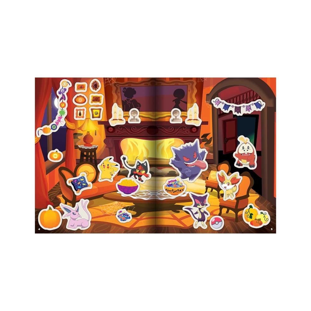 POKEMON HALLOWEEN THE OFFICIAL 700 STICKER BOOK - 3