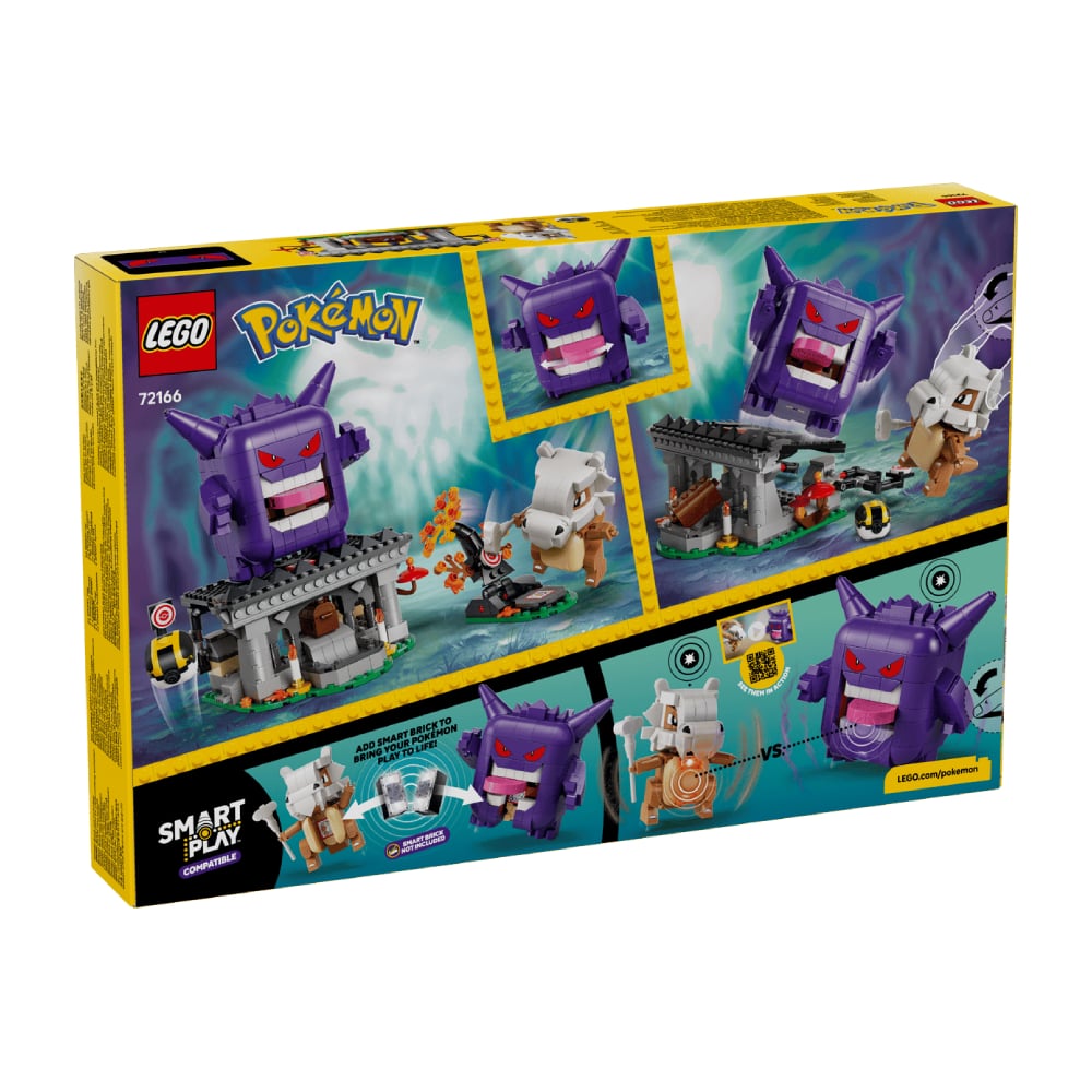 LEGO POKEMON CUBONE AND GENGAR SPOOKY SHOWDOWN 72166 - 6
