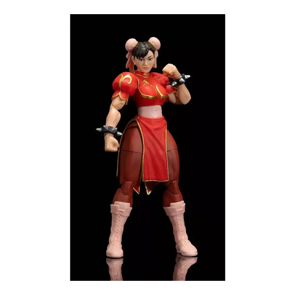 FIGURA DE COLECCION JADA STREET FIGHTER II CHUN LI PLAYER 2 - 4