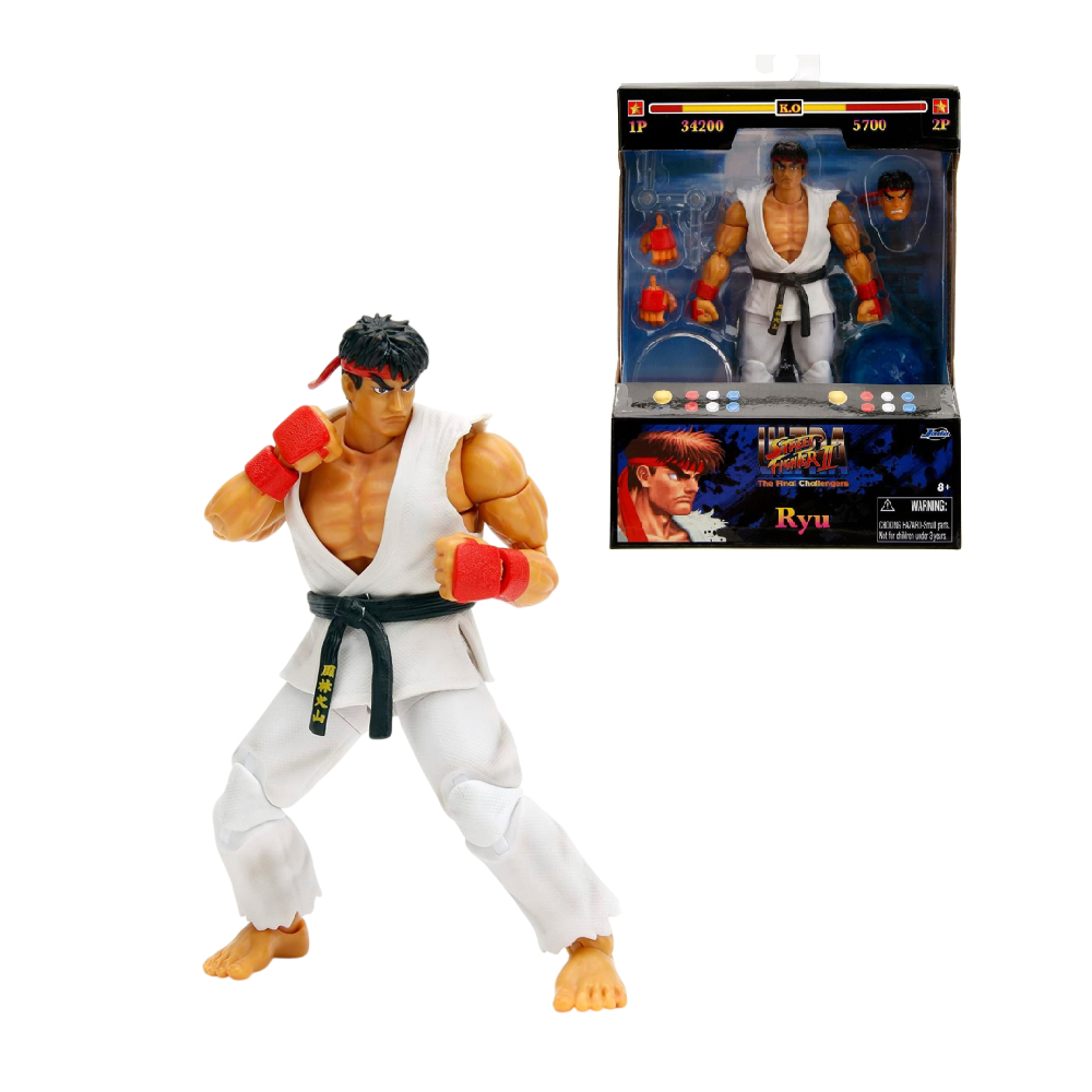 FIGURA DE COLECCION JADA STREET FIGHTER II RYU - 1