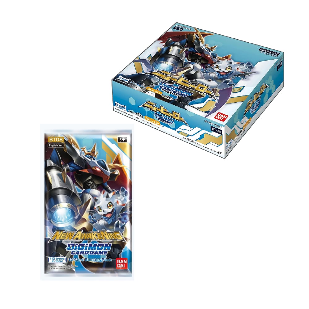Digimon TCG New Awakening BT08 Booster Box - 1