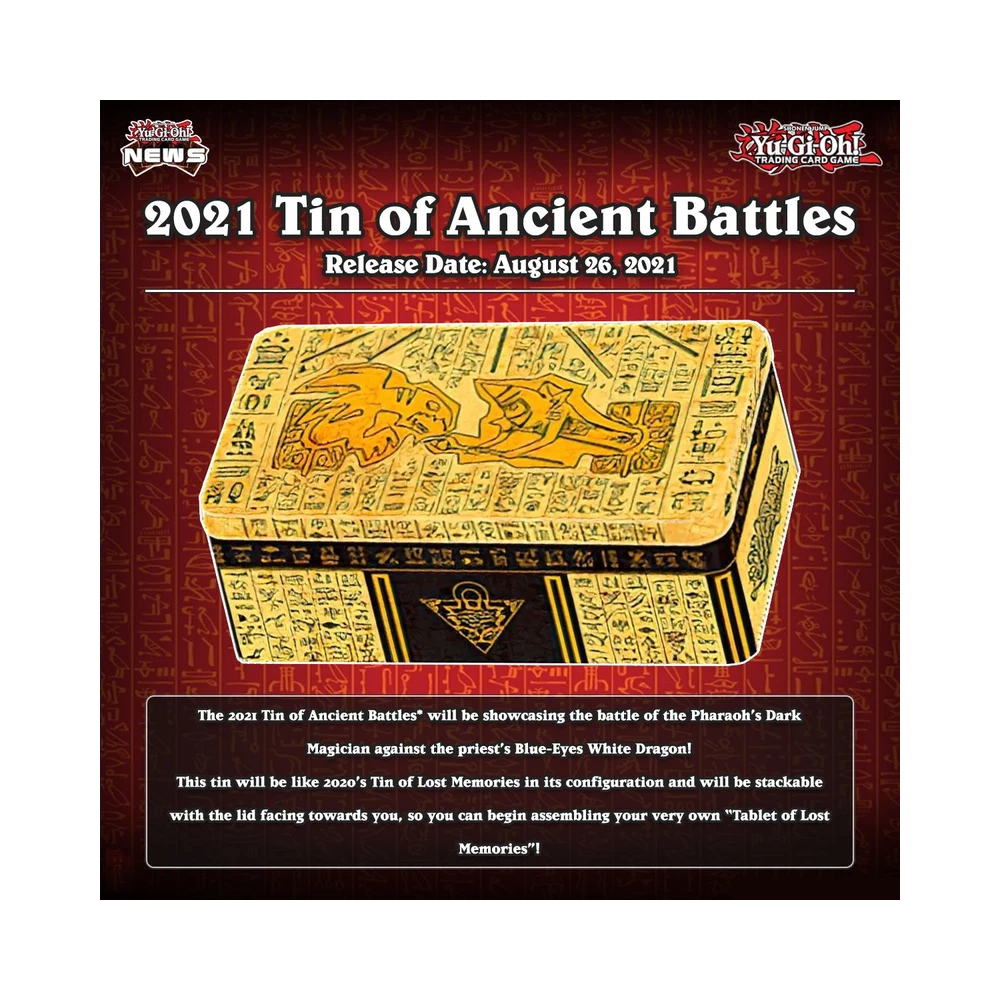 MEGA LATA YUGIOH 2021 ANCIENT BATTLES - 2