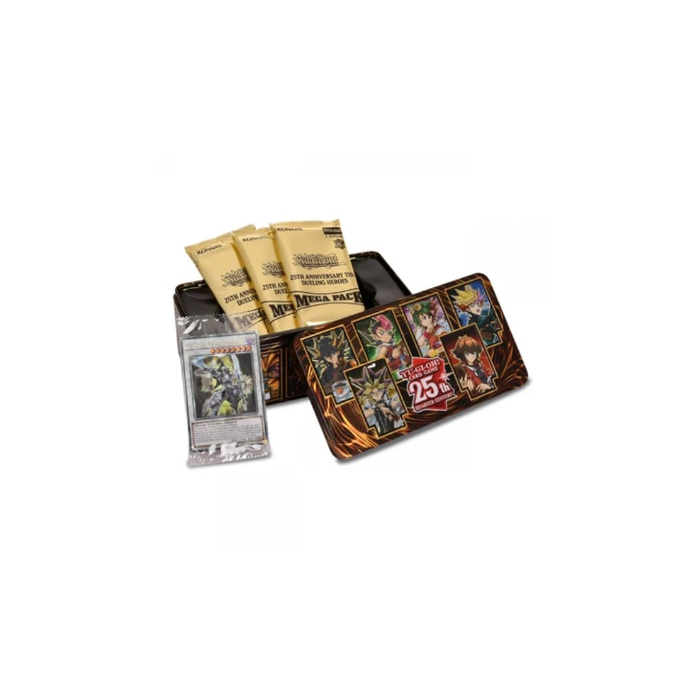 MEGA LATA YUGIOH DE 25TH ANNIVERSARY TIN DUELING HEROES - 4