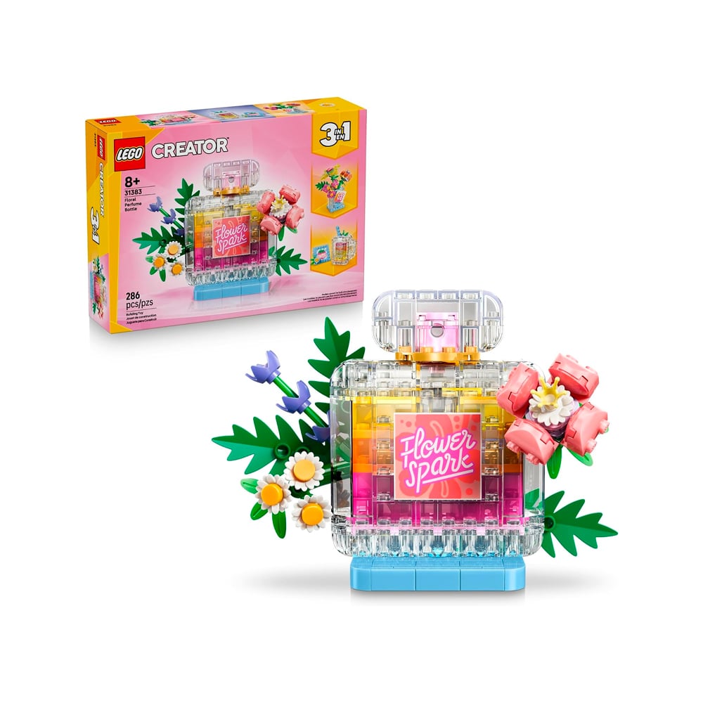 LEGO CREATOR 3 IN 1 FLORAL DECOR PERFUME BOTTLE 31383 - 1