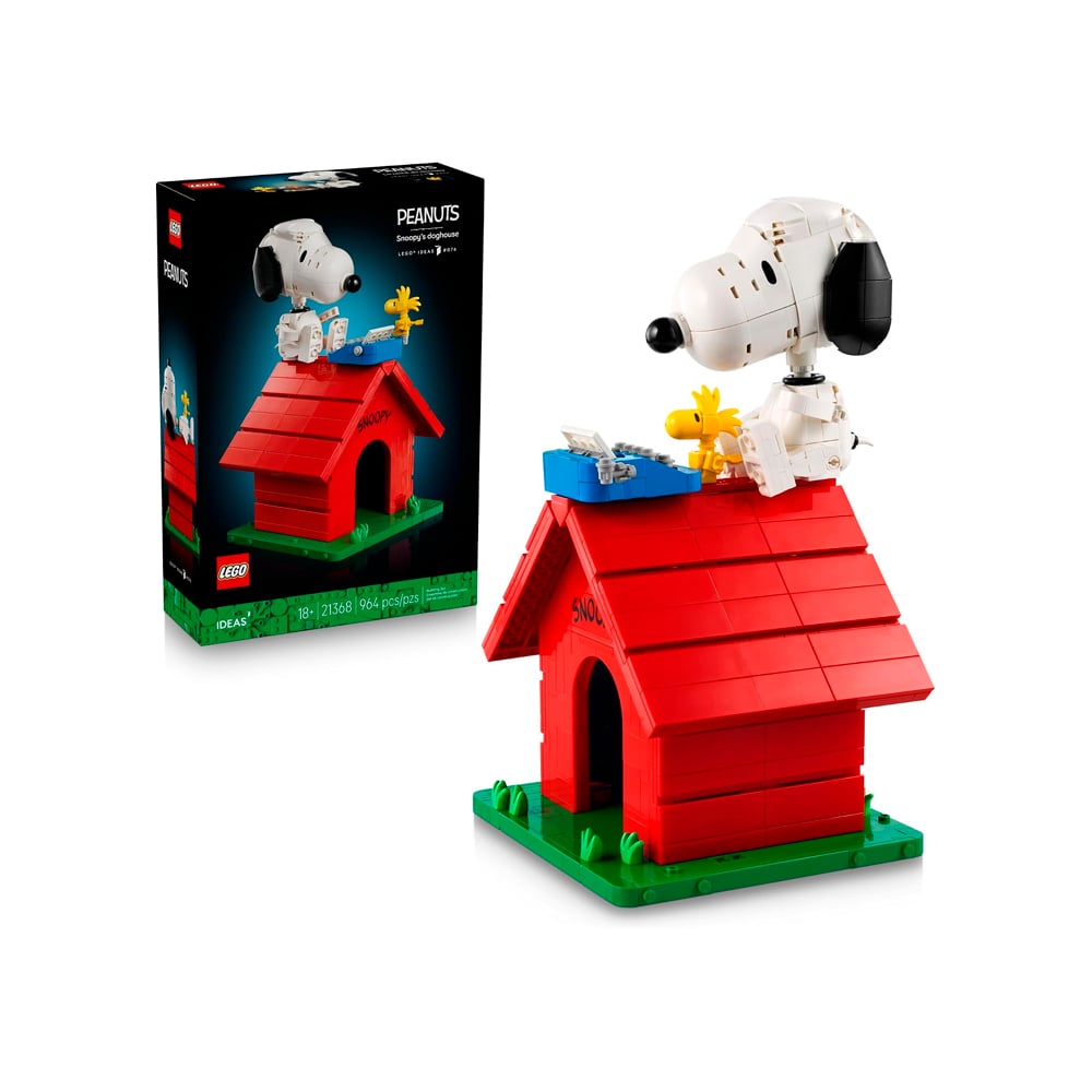 LEGO IDEAS PEANUTS SNOOPY DOGHOUSE 21368 - 1