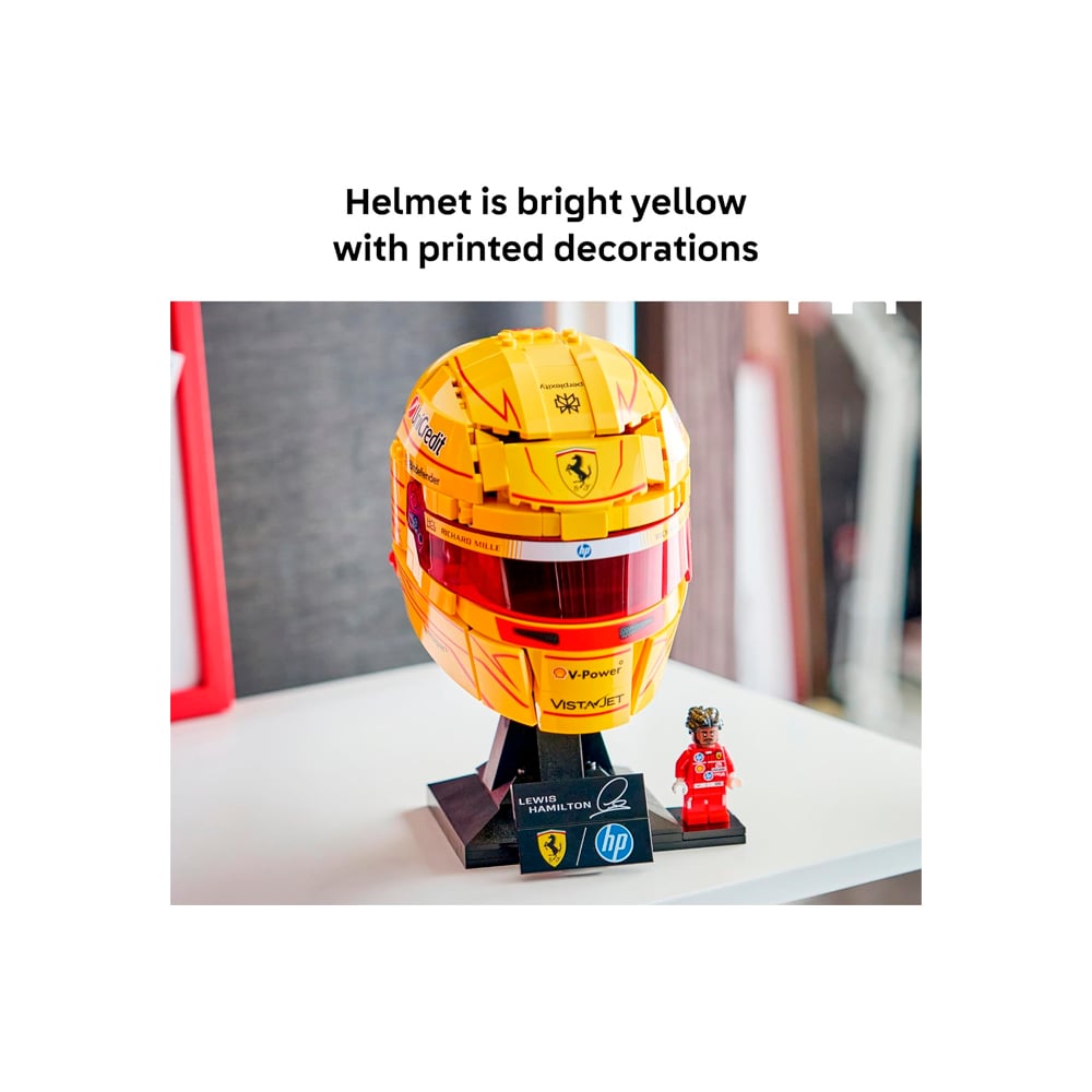 LEGO EDITIONS FERRARI HP LEWIS HAMILTON HELMET 43022 - 4