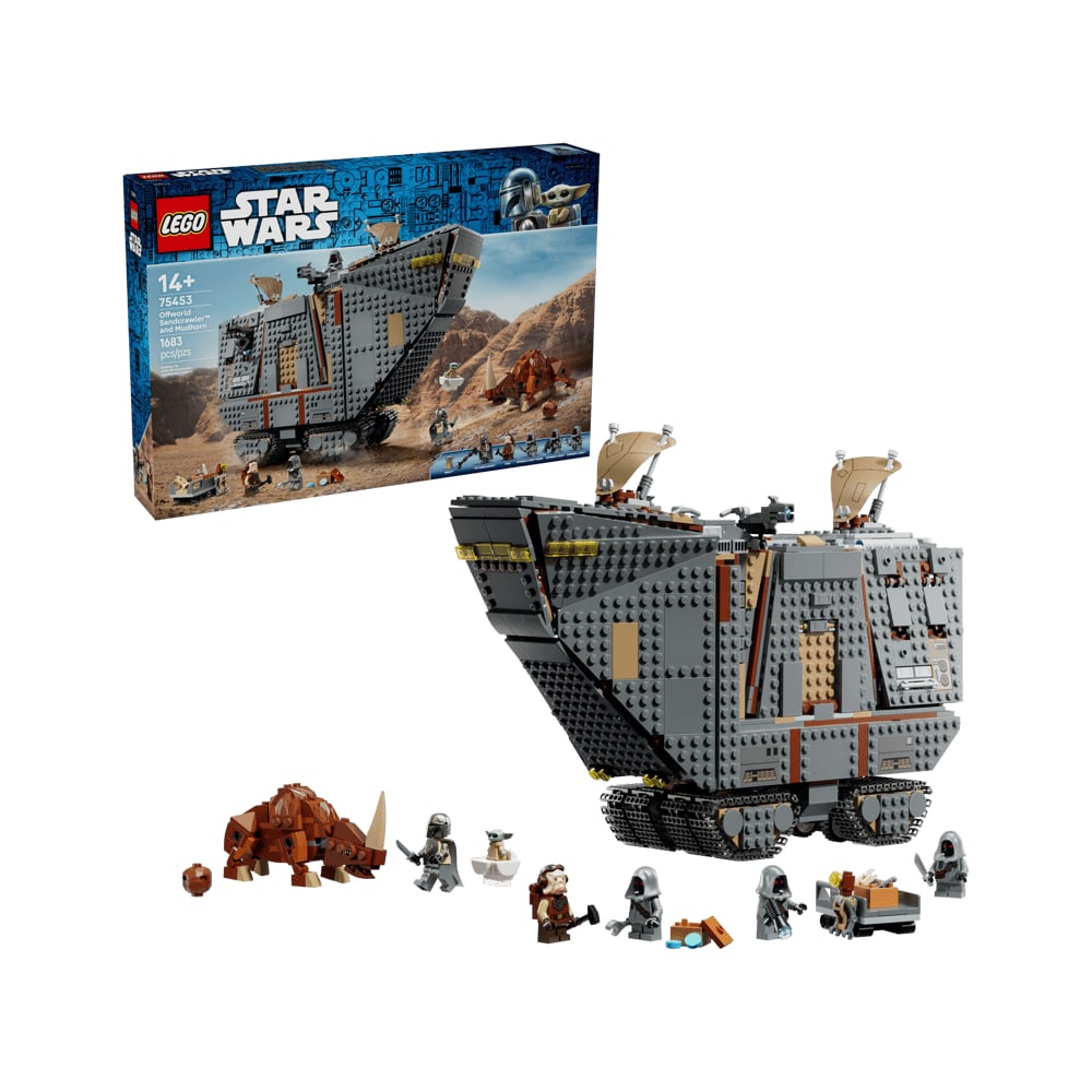 LEGO STAR WARS OFFWORLD SANDCRAWLER AND MUDHORN 75453 - 1