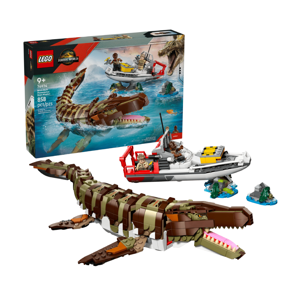 LEGO JURASSIC WORLD BRICK BUILT MOSASAURUS 76974 - 1