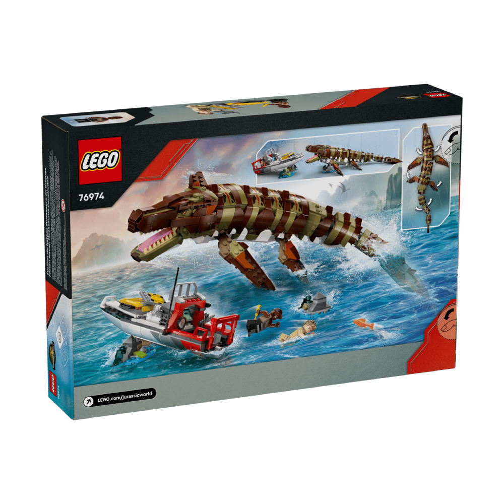 LEGO JURASSIC WORLD BRICK BUILT MOSASAURUS 76974 - 5