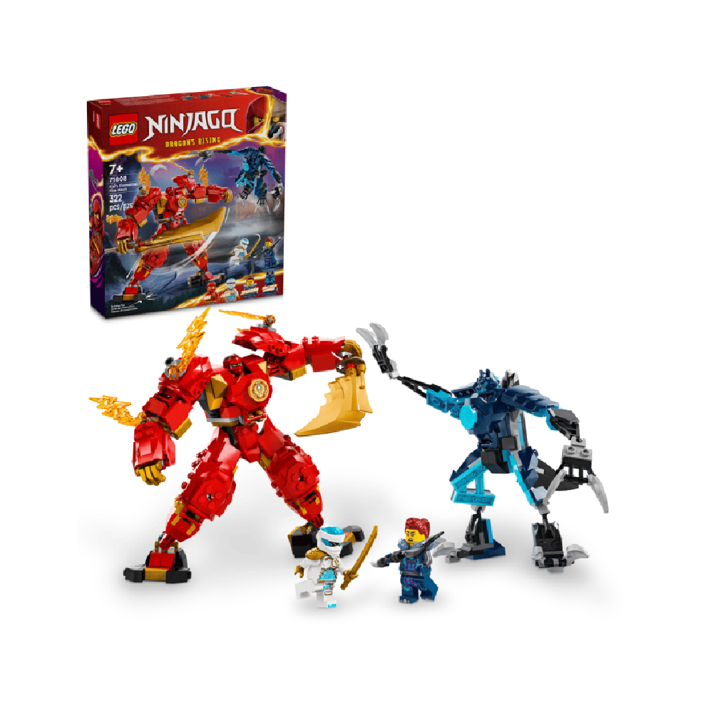 LEGO NINJAGO MECA ELEMENTAL DEL FUEGO DE KAI 71808 - 1