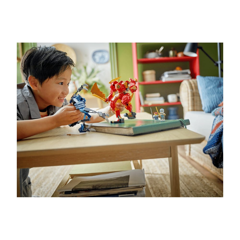 LEGO NINJAGO MECA ELEMENTAL DEL FUEGO DE KAI 71808 - 2