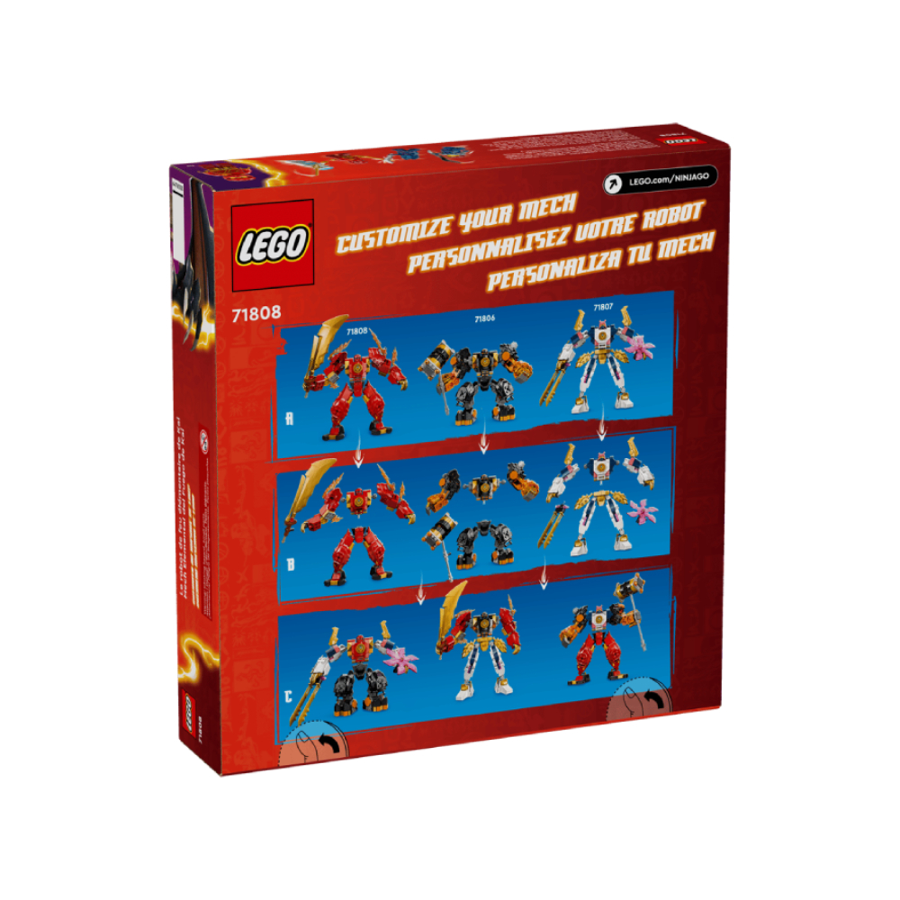LEGO NINJAGO MECA ELEMENTAL DEL FUEGO DE KAI 71808 - 6