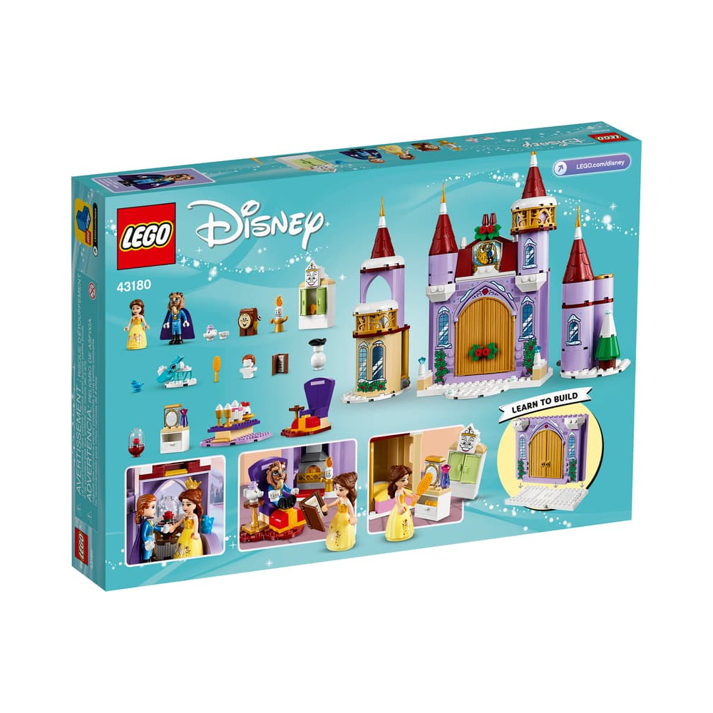 LEGO DISNEY BELLE CASTLE WINTER CELEBRATION 43180 - 6