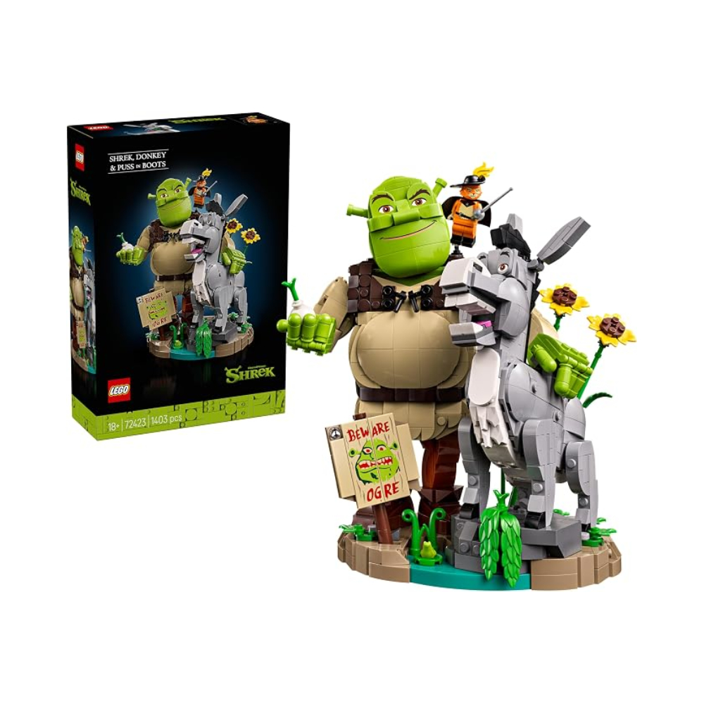 LEGO SHREK BURRO Y GATO CON BOTAS EXCLUSIVO 72423 - 1