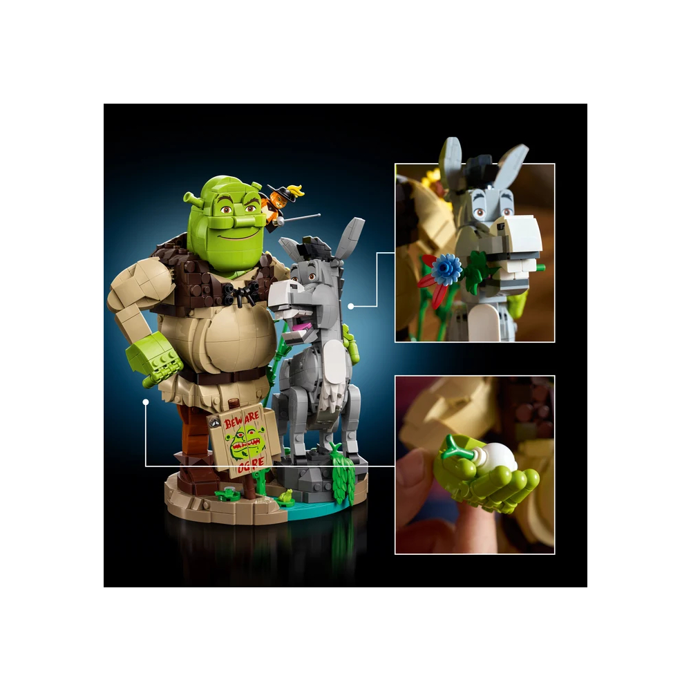 LEGO SHREK BURRO Y GATO CON BOTAS EXCLUSIVO 72423 - 4