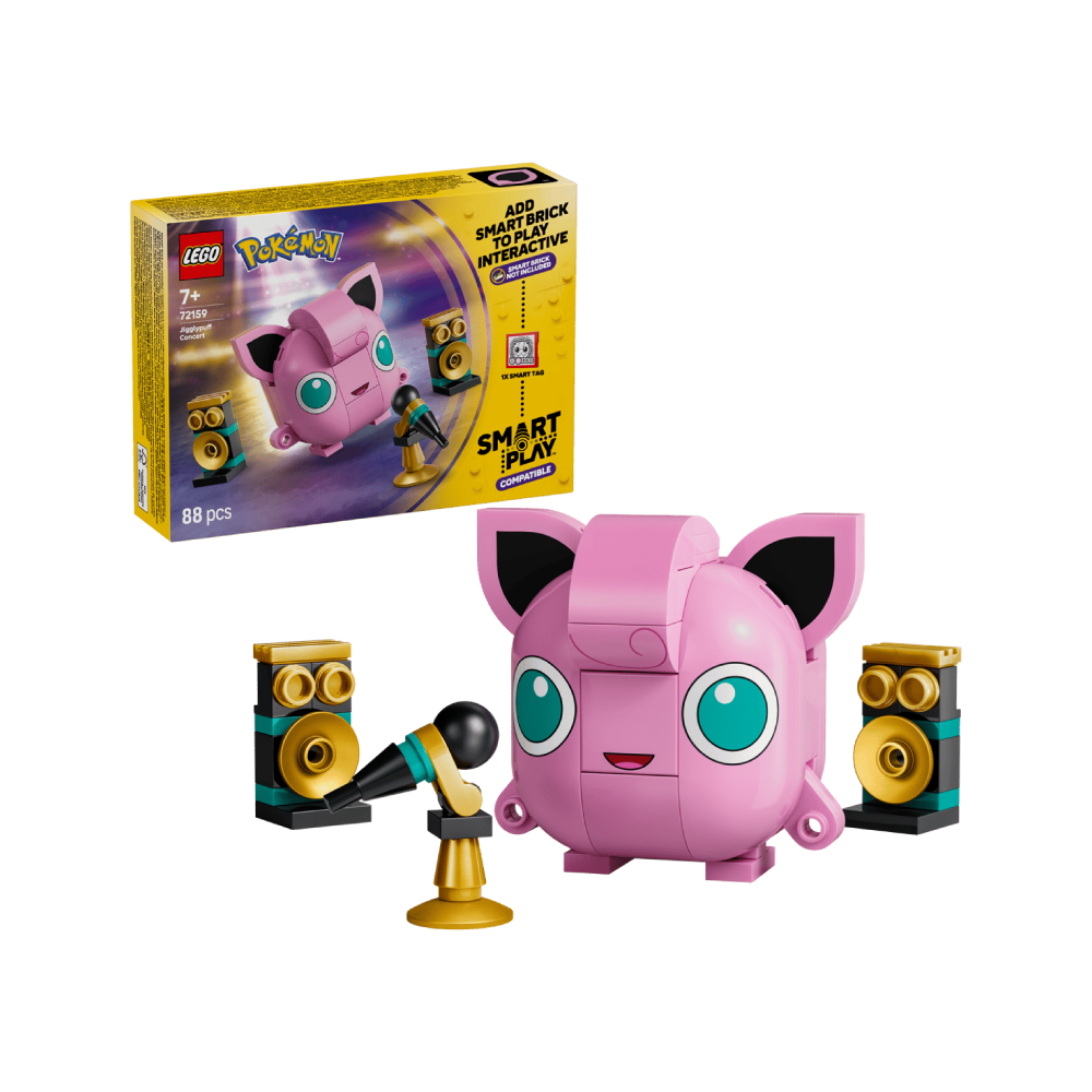 LEGO POKEMON JIGGLYPUFF CONCERT 88 PIEZAS 72159 - 1