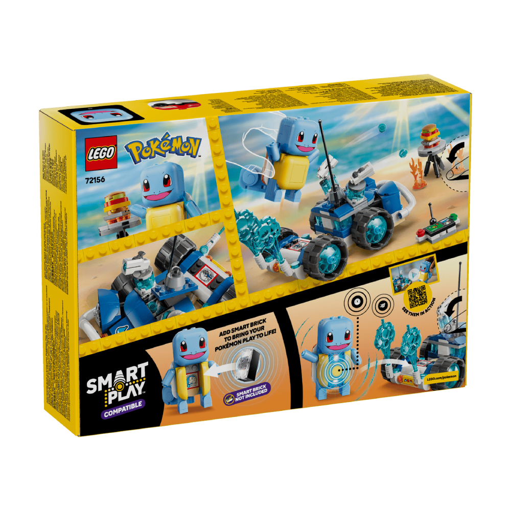 LEGO POKEMON TRAINERS BUGGY WITH SQUIRTLE 72156 - 6