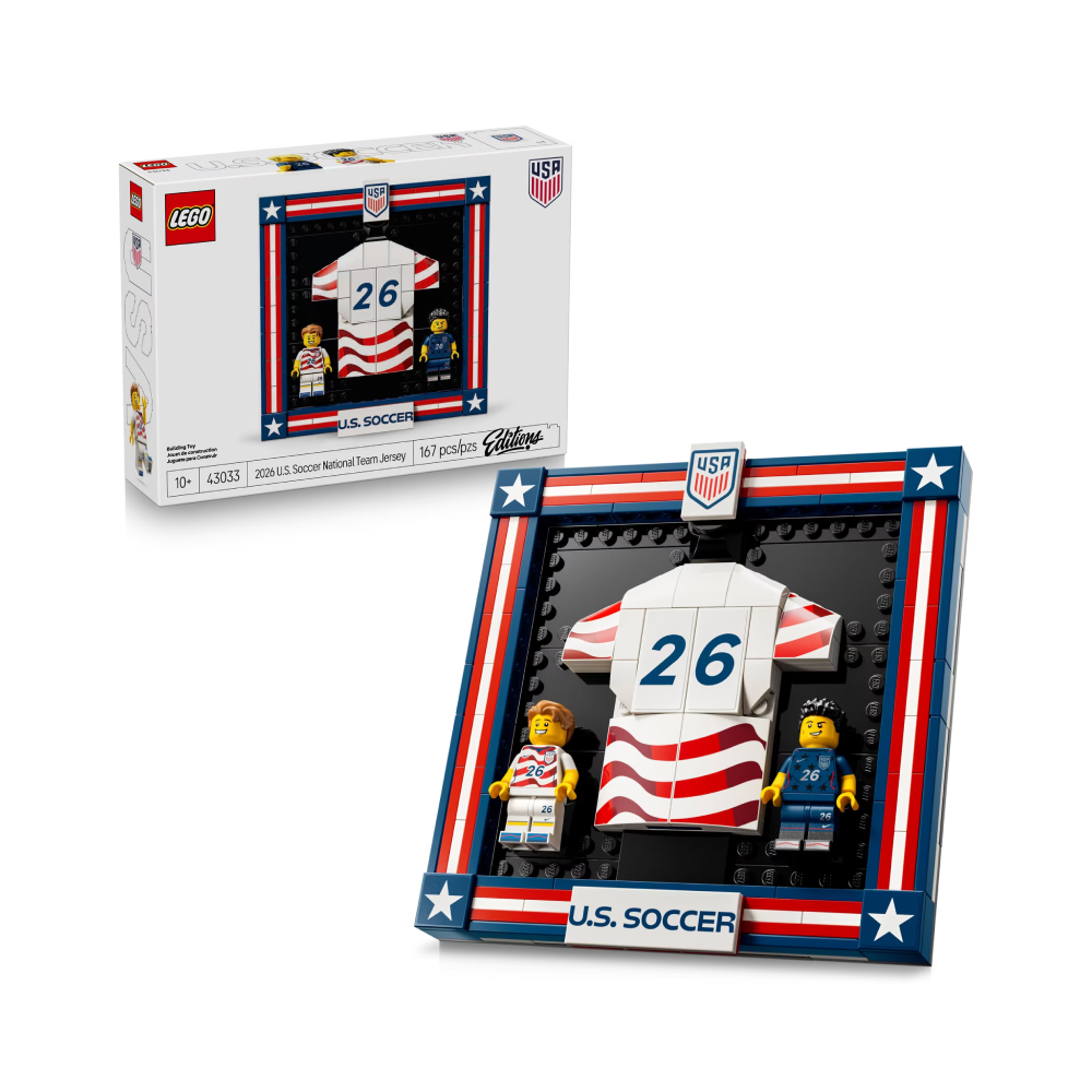 LEGO EDITIONS 2026 US SOCCER NATIONAL TEAM JERSEY 43033 - 1