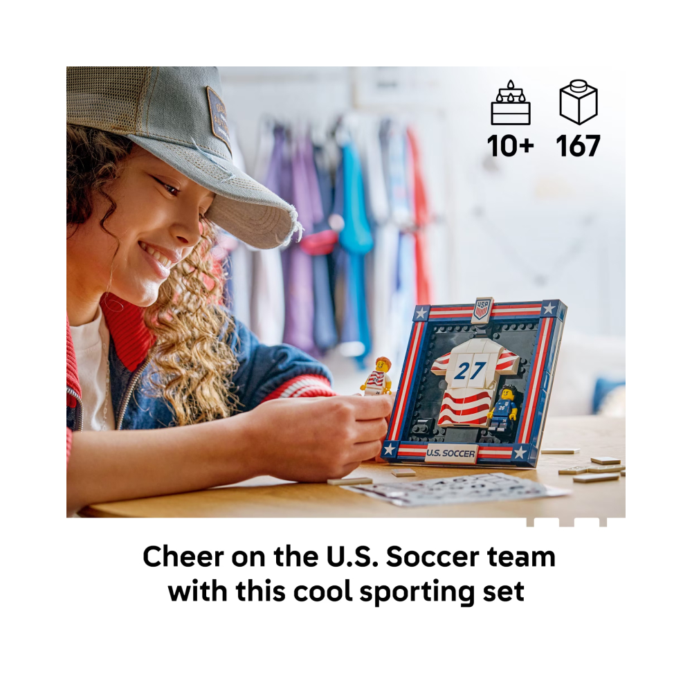LEGO EDITIONS 2026 US SOCCER NATIONAL TEAM JERSEY 43033 - 2