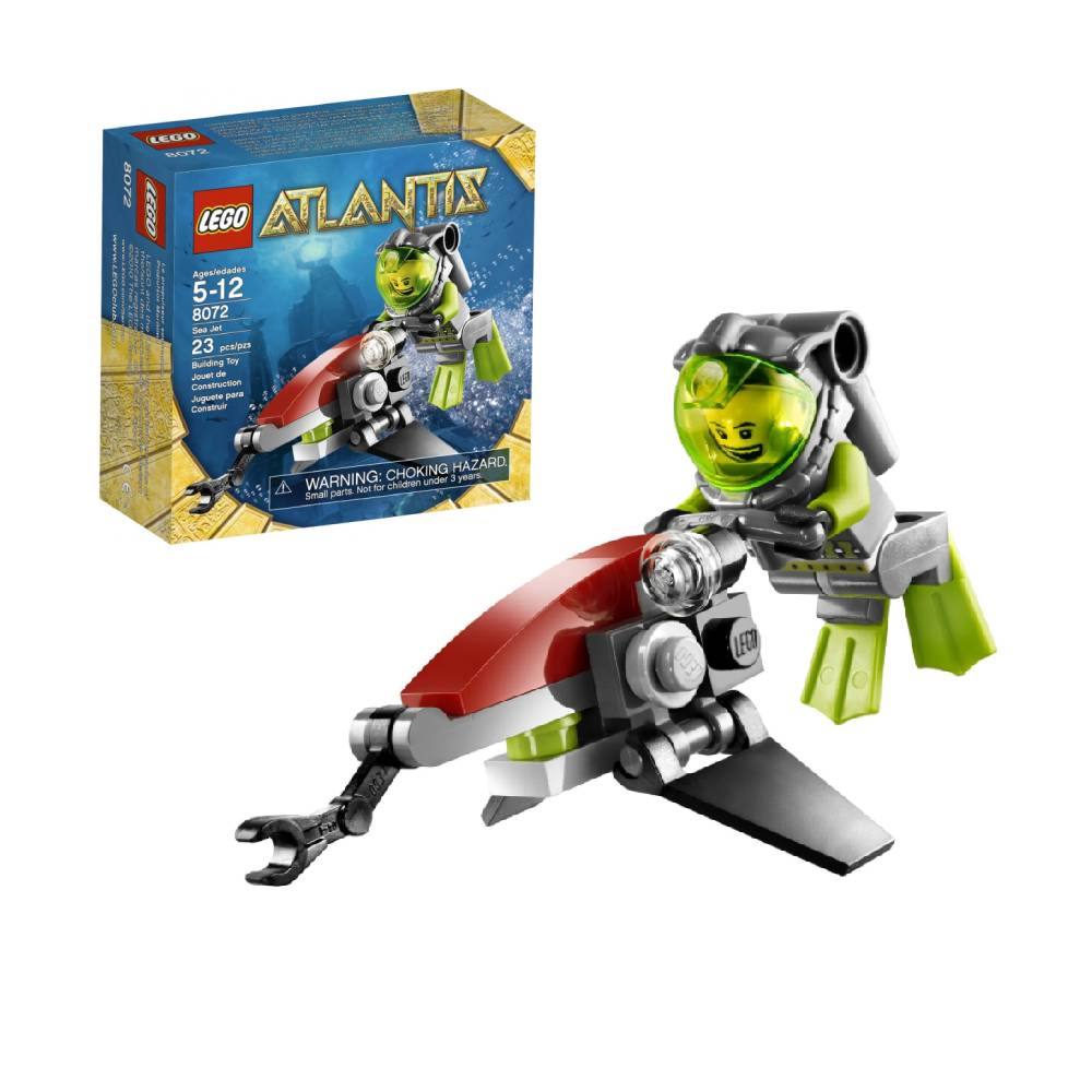 LEGO ATLANTIS SEA JET 8072 EXCLUSIVO RAYMI STORE - 1