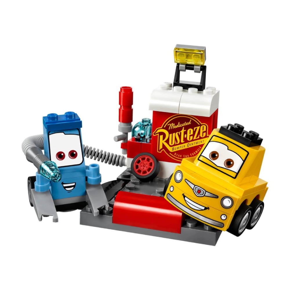 LEGO DISNEY PIXAR CARS 3 GUIDO LUIGI PIT STOP 10732 - 2