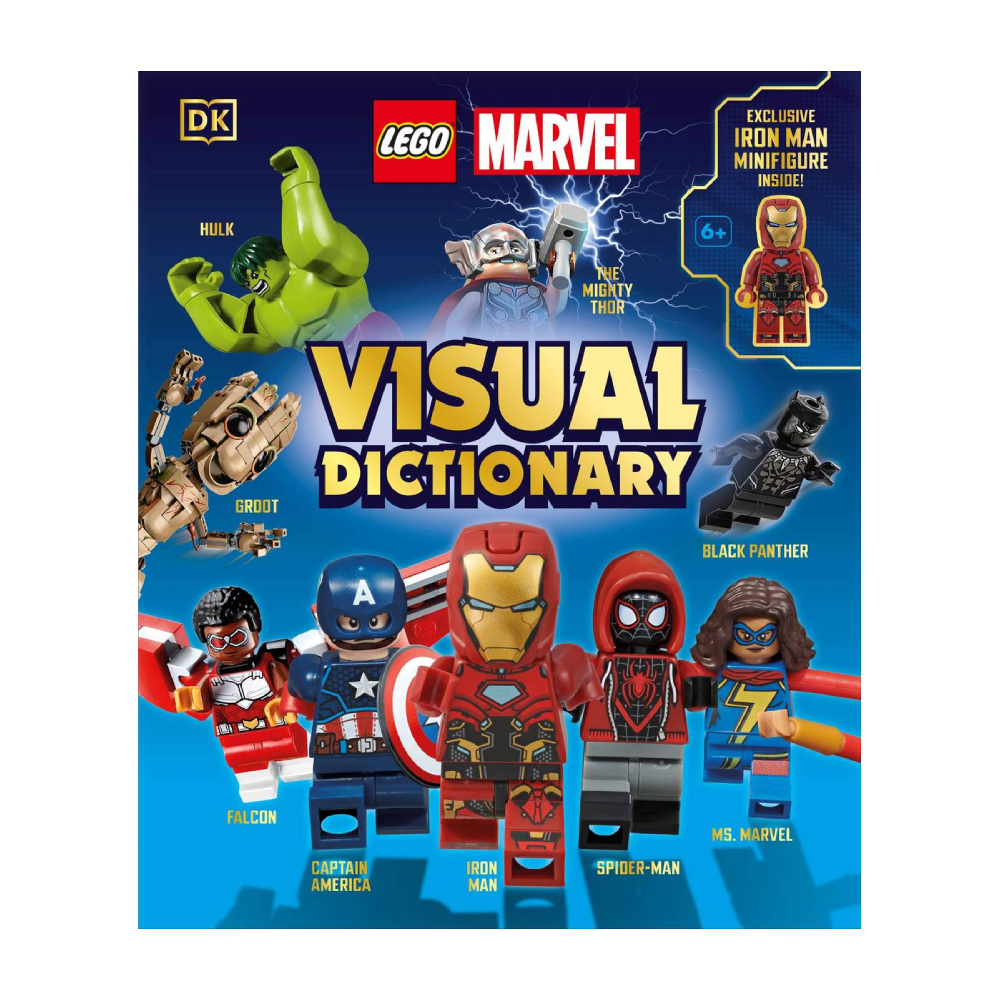 LEGO MARVEL DICCIONARIO VISUAL ESPAÑOL CON IRONMAN 5008315 - 5