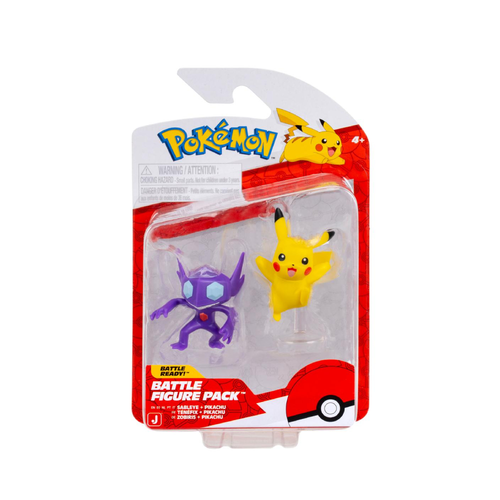 POKEMON JAZWARES SABLEYE PIKACHU PACK - 3