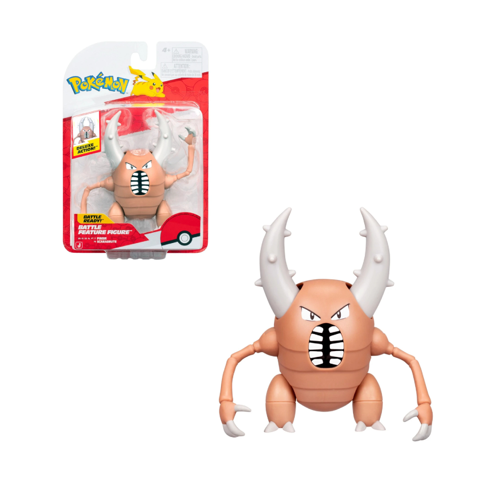 POKEMON FIGURA JAZWARES PINSIR EXCLUSIVO - 1
