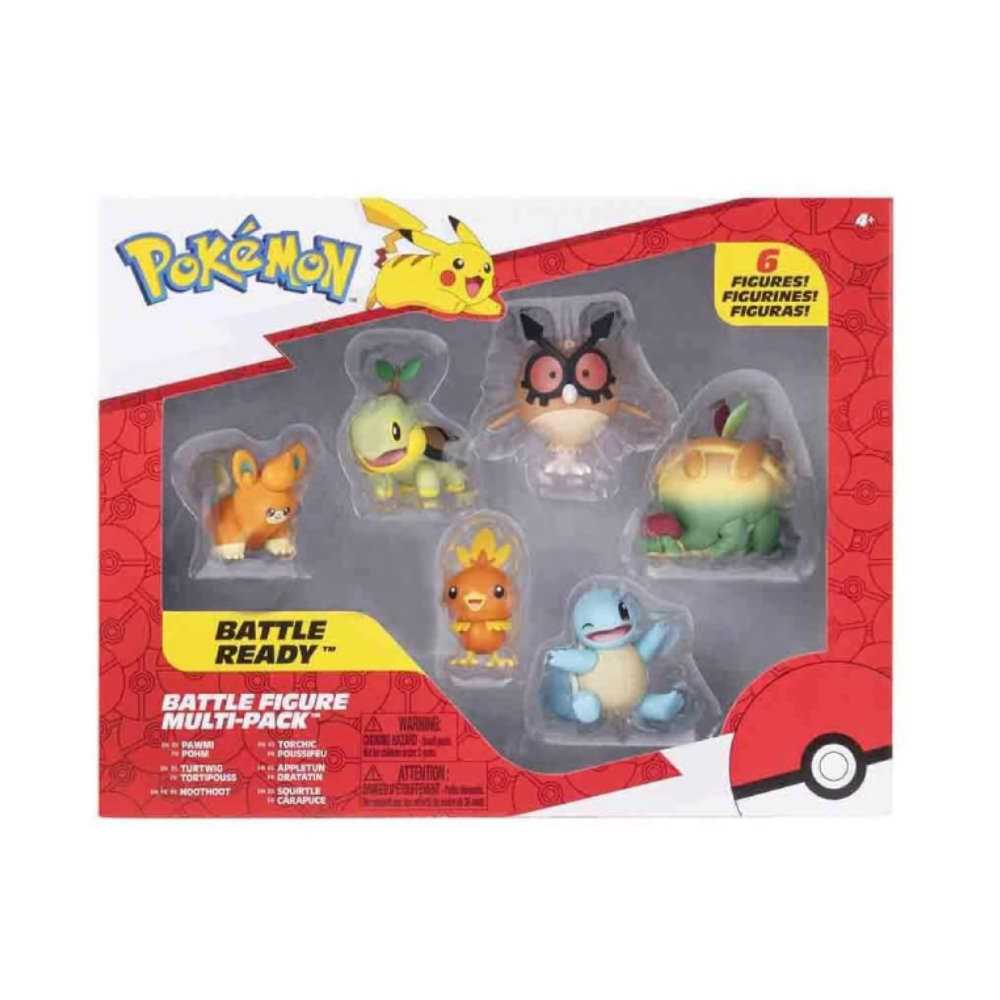POKEMON JAZWARES MULTIPACK SQURIRTLE AND FRIENDS - 3