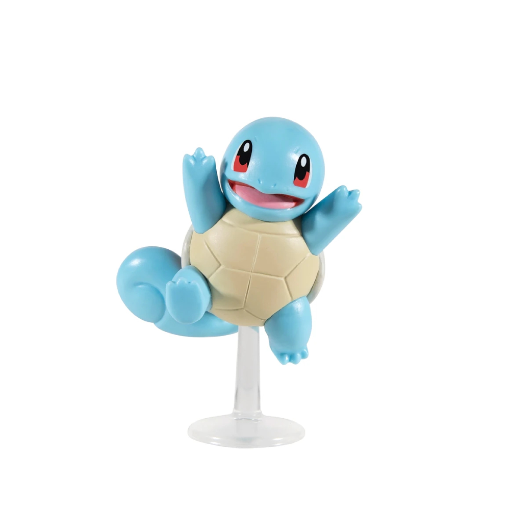 POKEMON FIGURE PIKACHU SQUIRTLE JAZWARES - 3