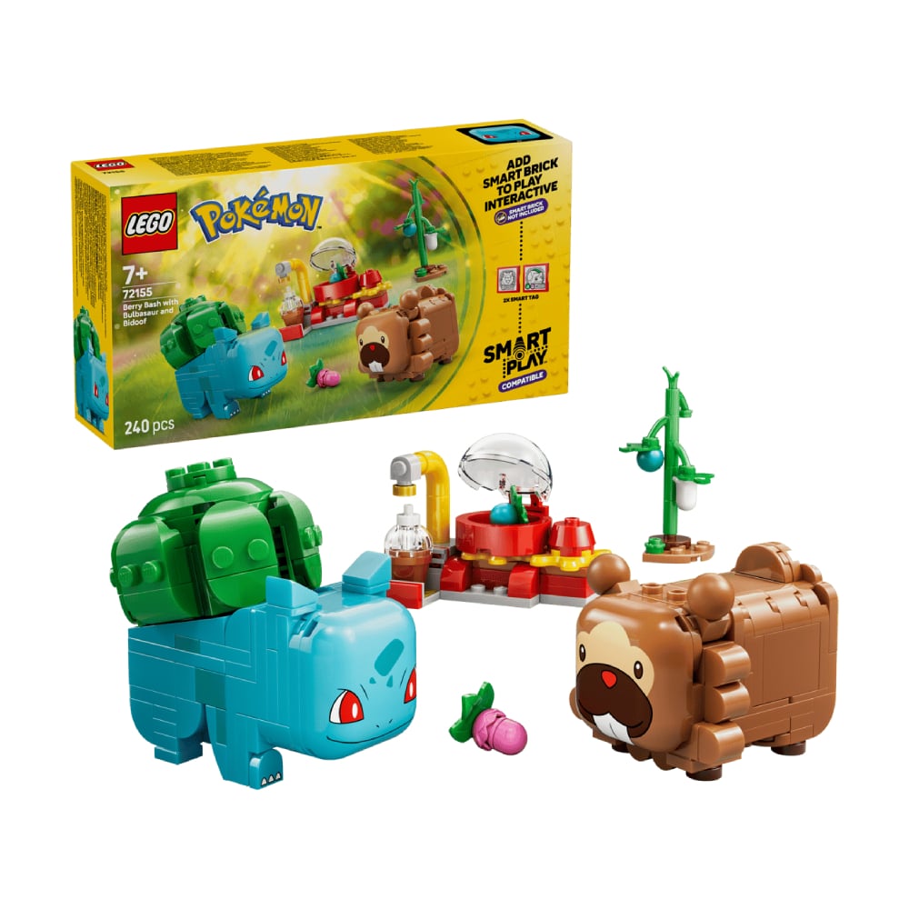LEGO POKEMON BERRY BASH WITH BULBASAUR AND BIDOOF 72155 - 1