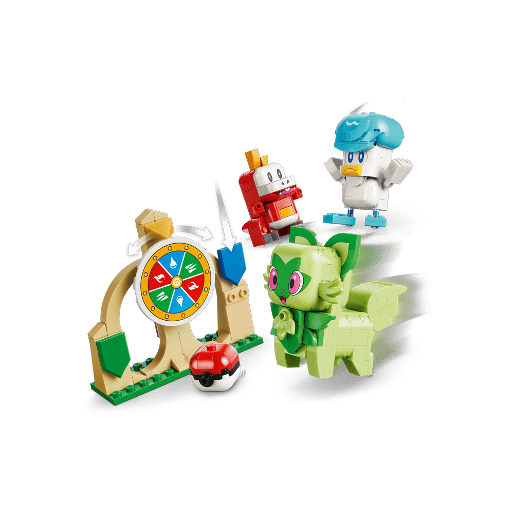 LEGO POKEMON SMART PLAY SPRIGATITO FUECOCO QUAXLY 72158 - 6