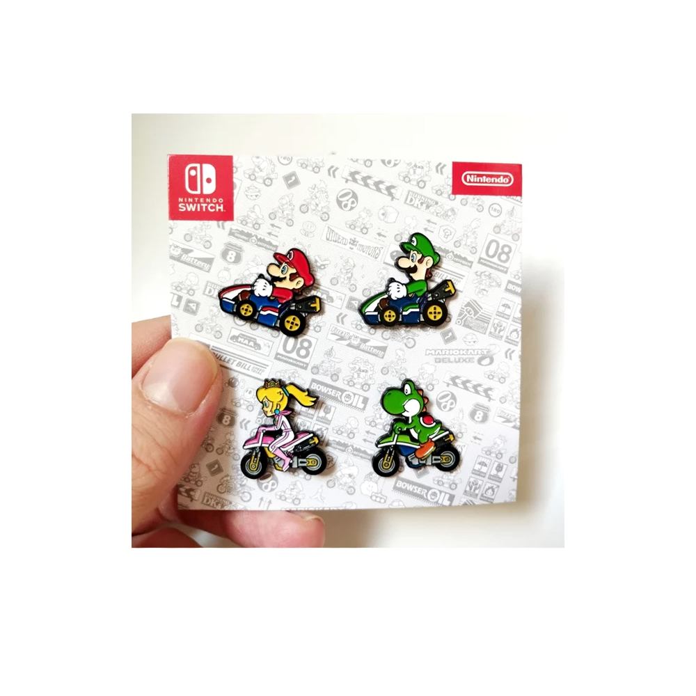 MARIO KART 8 DELUXE ENAMEL PIN EXCLUSIVO SET - 3