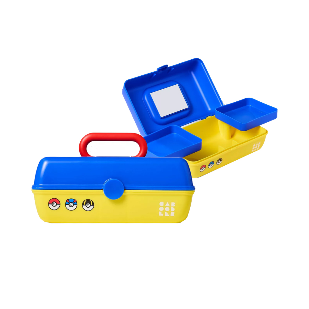 ESTUCHE CABOODLES AZUL AMARILLO POKEMON X TARGET - 4