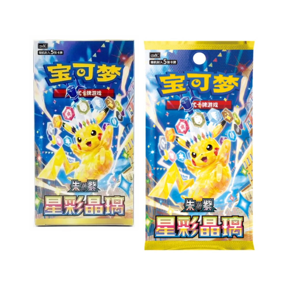 POKEMON TCG CHINESE STELLAR CRYSTAL BOOSTER BOX - 1