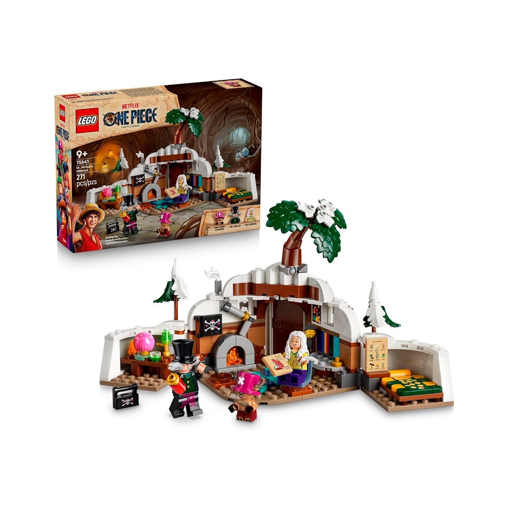 LEGO ONE PIECE DR HIRILUK HIDEOUT 75641 - 1