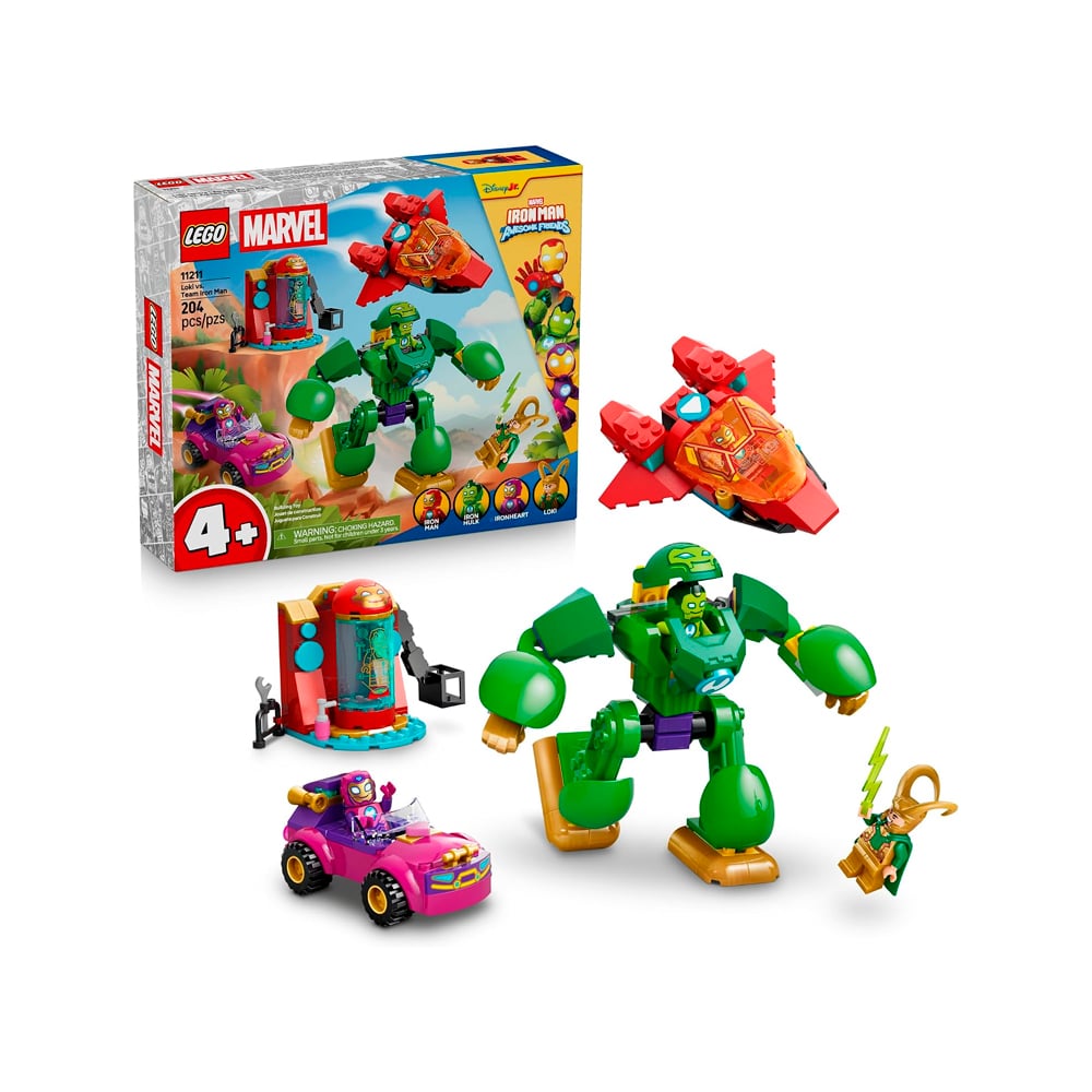 LEGO MARVEL IRON MAN LOKI VS TEAM IRON MAN 11211 - 1