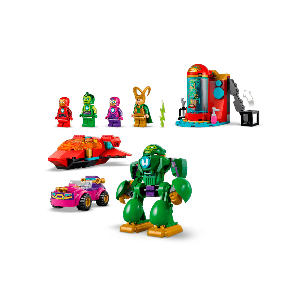 LEGO MARVEL IRON MAN LOKI VS TEAM IRON MAN 11211 - 3
