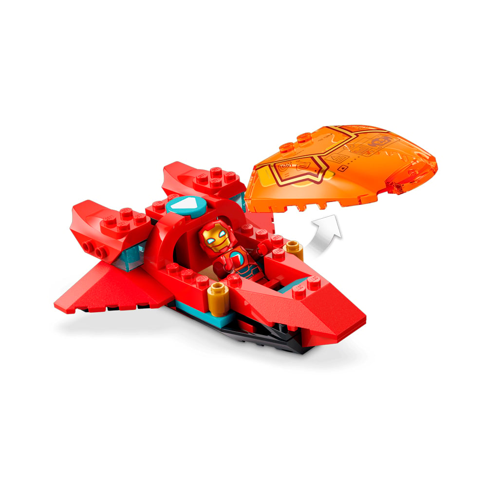 LEGO MARVEL IRON MAN LOKI VS TEAM IRON MAN 11211 - 4