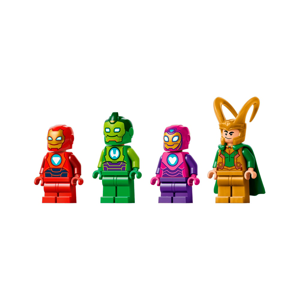 LEGO MARVEL IRON MAN LOKI VS TEAM IRON MAN 11211 - 5
