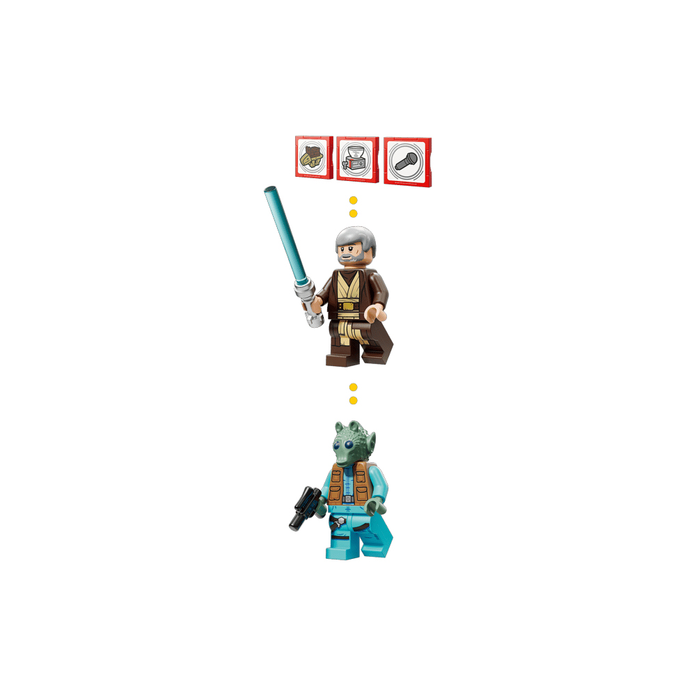 LEGO STAR WARS SMART PLAY MOS EISLEY CANTINA 75425 - 4