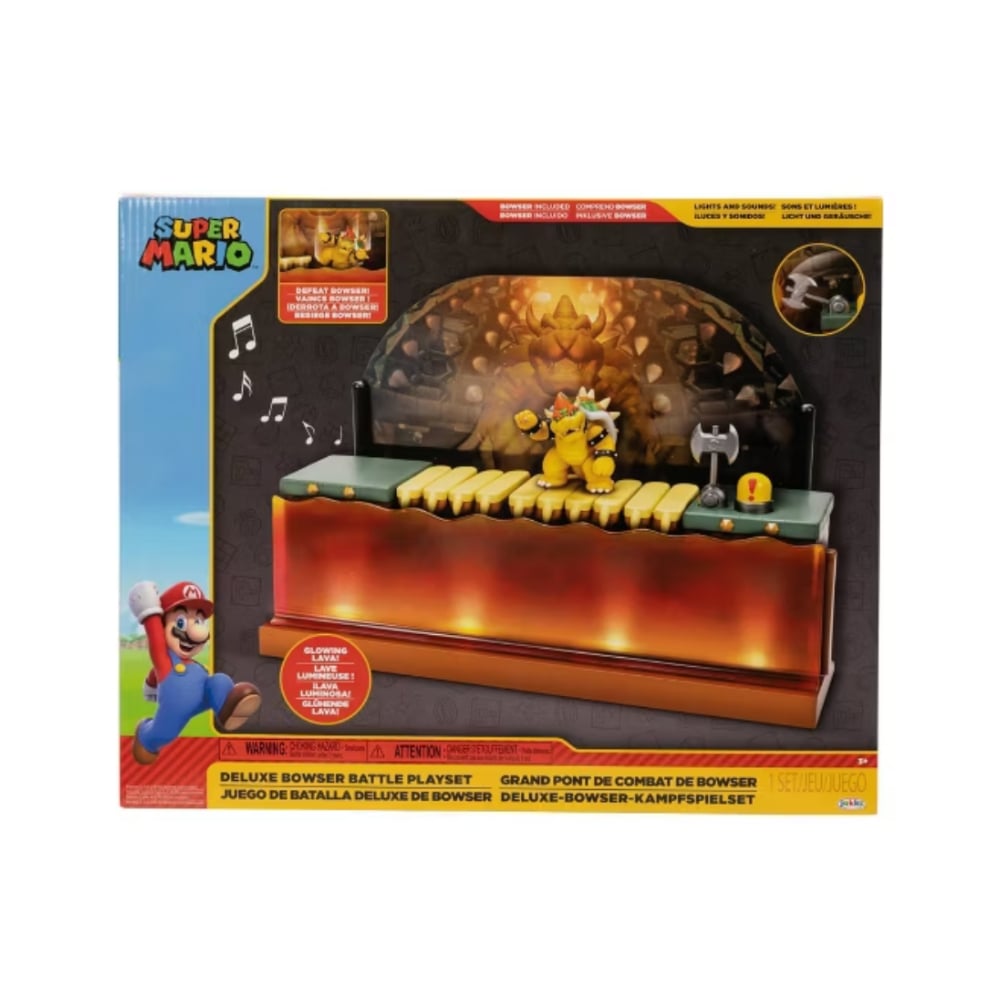 NINTENDO BOWSER BATTLE PLAYSET EXCLUSIVO USA - 5